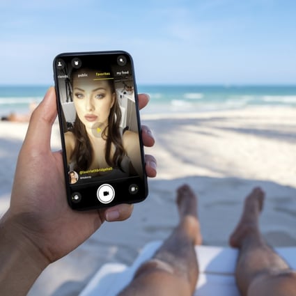 Users of trending social media app BeReal must take a photo and post it within a two-minute window, prompted by the app, before they can see other people’s pictures. Photo: Shutterstock