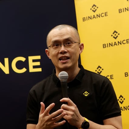 Zhao Changpeng, founder and chief executive officer of Binance attends the Viva Technology conference.  Photo: Reuters 