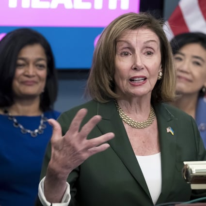 House Speaker Nancy Pelosi pictured in Washington ahead of her trip to Asia. Photo: AP 