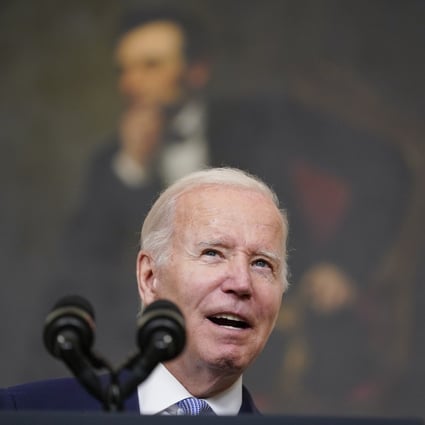 US President Joe Biden: ‘Doesn’t sound like recession to me’. Photo: AP
