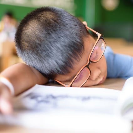 Children who seem distracted in class may simply be exhausted because of breathing difficulties at night. Photo: Shutterstock