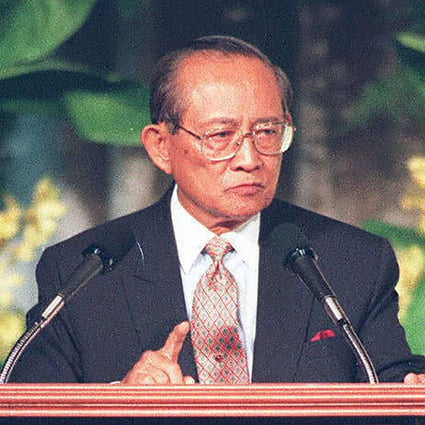 Philippine President Fidel Ramos during the opening of the Asia-Pacific Economic Cooperation Ministers’ Meeting in Manila in 1996. File photo: AFP