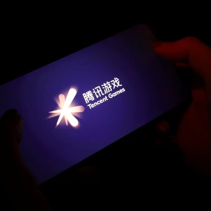 The Tencent Games logo seen on a mobile phone in this illustration picture taken August 3, 2021. Photo: Reuters
