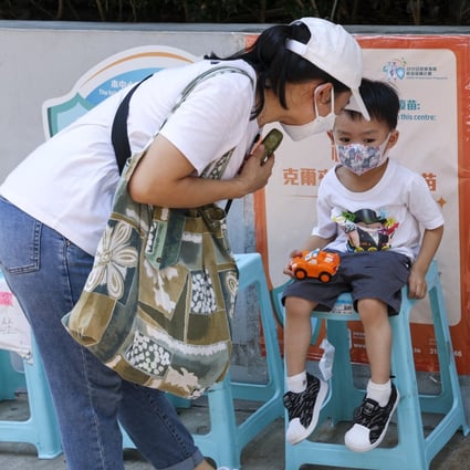 The Hong Kong government has authorised the Sinovac jab for children as young as six months. Photo: Edmond So