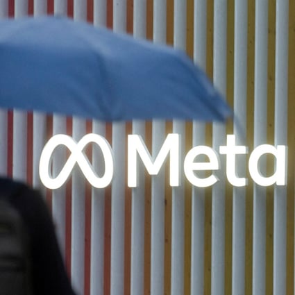 The logo of Meta Platforms seen in Davos, Switzerland, on May 22, 2022. Photo: Reuters