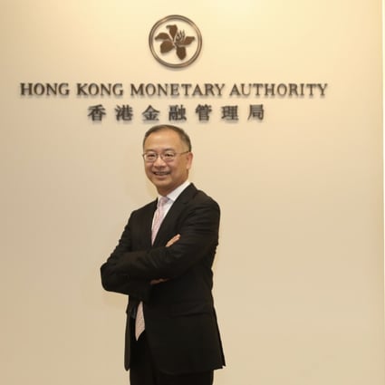 Hong Kong Monetary Authority (HKMA) CEO Eddie Yue Wai-man photographed at HKMA in Central on 10 June 2022. Photo: Xiaomei Chen. 
