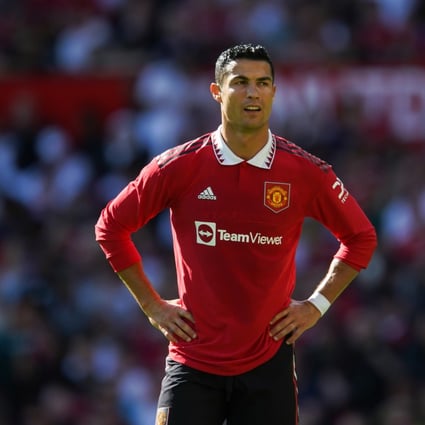 Manchester United’s Cristiano Ronaldo was one of the most abused Premier League footballers on Twitter. Photo: DPA