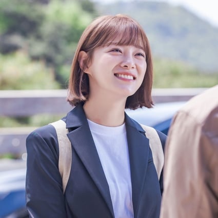 Kim Se-jeong plays the energetic and bubbly On Ma-eum in a still from K-drama Today’s Webtoon.