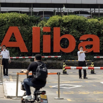 Alibaba recorded its first-ever decline in quarterly revenue for the three months ending June. Photo: Bloomberg