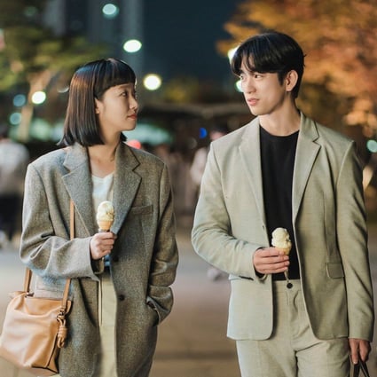 K-drama Yumi’s Cells is in its second season. Above: Kim Go-eun (left) and Park Jin-young in a still from the series.
