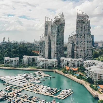 Modern and luxury homes in Singapore. Photo: Getty Images