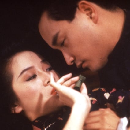 Leslie Cheung and Anita in a still from Rouge (1988), directed by Stanley Kwan, in which she plays a 1930s courtesan who returns 50 years later as a ghost seeking her lover, played by Cheung.
