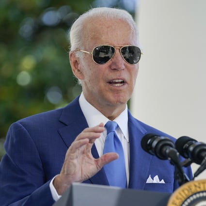 US President Joe Biden tested negative for Covid-19 on Saturday morning. Photo: AP