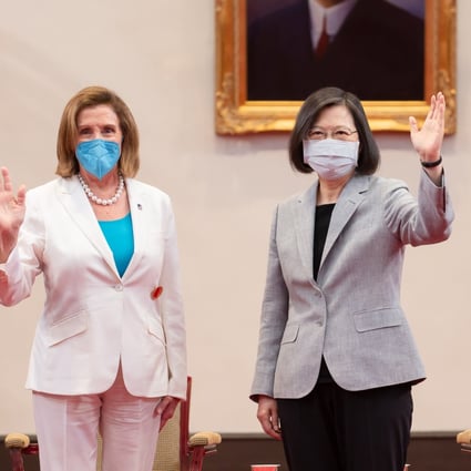 President Tsai Ing-wen and her Democratic Progressive Party are likely to benefit from Nancy Pelosi’s visit. Photo: Taiwan Presidential Palace/dpa