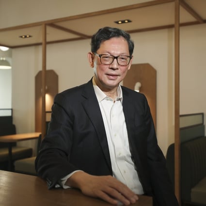 Norman Chan Tak-lam, former chief executive of the Hong Kong Monetary Authority, photographed in Causeway Bay on June 17, 2022. Photo: SCMP / Xiaomei Chen