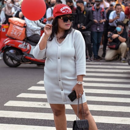 A pedestrian crossing in the Indonesian capital, Jakarta, has become the newest place for young people to flaunt their street style and express themselves, going viral on social media. Photo: AFP