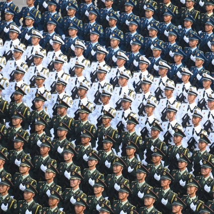 Beijing had previously offered not to station PLA troops in Taiwan. Photo: Xinhua