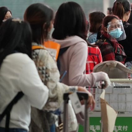 Hong Kong’s new quarantine measures means good and bad news for domestic helpers. Photo: Felix Wong