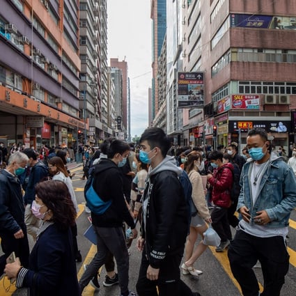 In the one-year span between the social unrest of 2019 and the enactment of the national security law in 2020, some 20,900 people left Hong Kong. Photo: Bloomberg