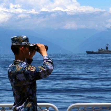 Eastern Theatre Command of the Chinese People’s Liberation Army held military exercises in the waters around Taiwan this month. Observers expect the PLA will draw on other theatre commands for support during future drills, and even rotate troops. Photo: Xinhua
