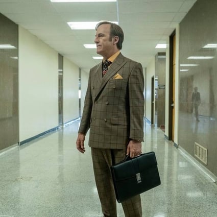 Bob Odenkirk as Saul Goodman in Better Call Saul. Costume designer Jennifer Bryan says she chose strong, bold and “look at me” colour palettes for the show’s main character, and had his suits made in Milan to her designs.
