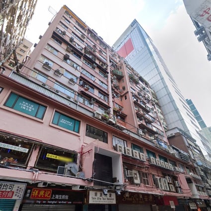The teenager fell from Tsim Sha Tsui Mansion to his death during a parkour session. Photo: Handout