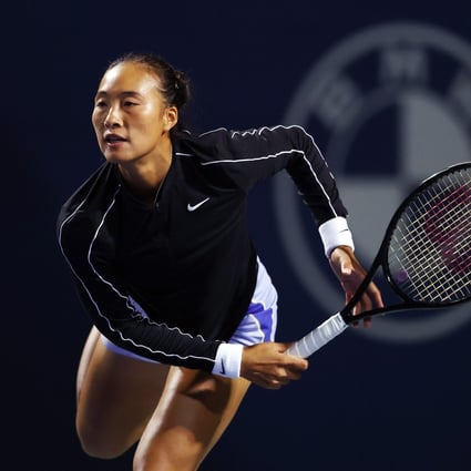 Chinese tennis teen Zheng Qinwen rockets up to No 41 in WTA rankings, Zhu Lin jumps 20 world No 73 | South China Morning Post
