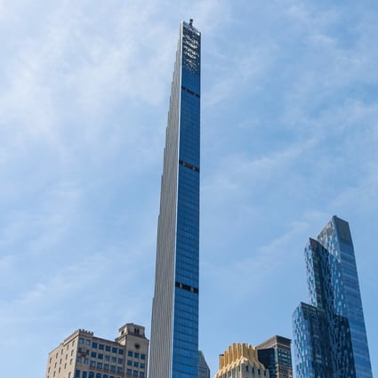 The 84-storey Steinway Tower in New York City is one of the tallest buildings in the United States. Photo: Shutterstock