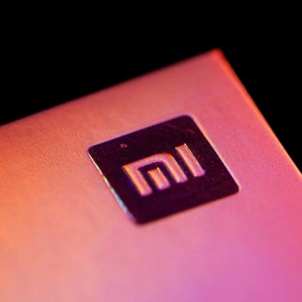 The Xiaomi logo is seen on a smartphone box, September 28, 2021. Photo: Reuters