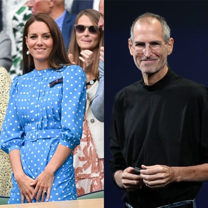 Kate Middleton, the Duchess of Cambridge, is known for her love of polka dots. The late Steve Jobs had his signature black Issey Miyake turtlenecks. Photo: Getty Images and wires