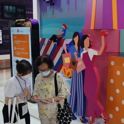 An international travel expo at the Hong Kong Convention and Exhibition Centre in Wan Chai. Photo: Felix Wong.