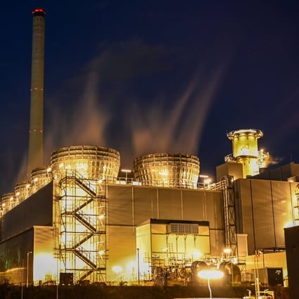 The newly built Steag gas and steam power plant in Herne, Germany, is seen on August 25. Securing reliable energy supplies and fending off recession are just some of the problems weighing on the minds of German policymakers. Photo: AFP