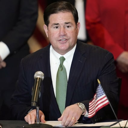 Arizona Governor Doug Ducey will meet Taiwanese President Tsai Ing-wen and semiconductor industry representatives during a trip to Taiwan this week. Photo: AP