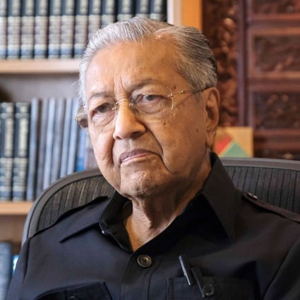 Mahathir Mohammed, former Malaysian prime minister, pictured in his office in Putrajaya earlier this month. Photo: Bloomberg