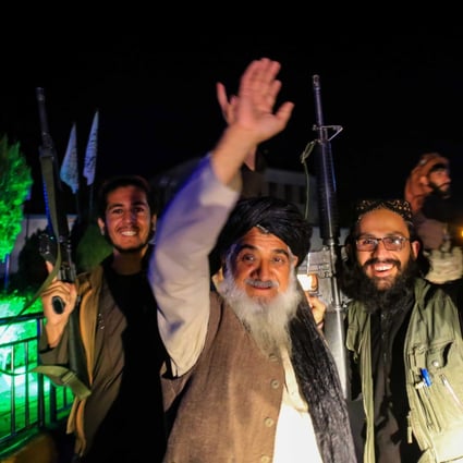 Taliban celebrate the first anniversary of the US withdrawal in Kabul, Afghanistan. Photo: EPA-EFE