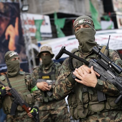 Hamas militants in Gaza City. Photo: AP 