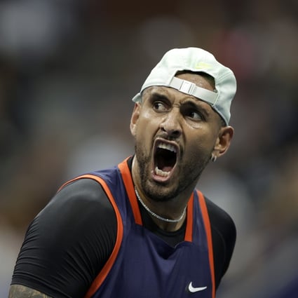 Nick Kyrgios stuns Daniil Medvedev in the fourth round of the US Open. Photo: AP