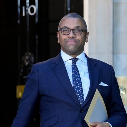 New British Foreign Secretary James Cleverly. Photo: Reuters