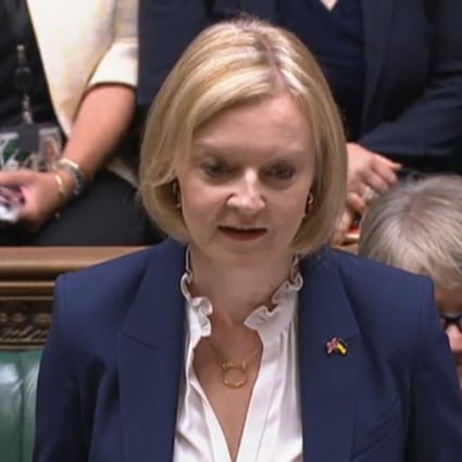 UK Prime Minister Liz Truss speaking during Prime Minister’s Questions in the House of Commons. Photo: House Of Commons via dpa