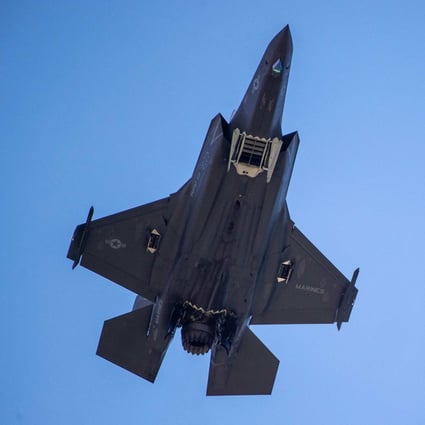 An F-35 fighter plane flies over the White House in June 2019. Photo: AFP