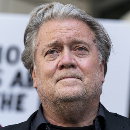 Steve Bannon to surrender to face border wall fraud charges after Trump