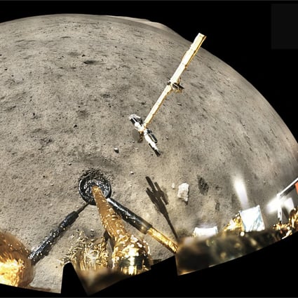Rock and dust samples collected by China’s Chang’e-5 moon mission in 2020 have spurred the discovery of a new mineral, named Changesite-(Y), officials announced on Friday. Photo: Chinese National Space Agency Lunar Exploration and Space Engineering Centre