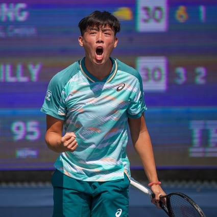 Coleman Wong signed off from the juniors in style at the US Open, reaching the semi-finals. Photo: ArcK Images