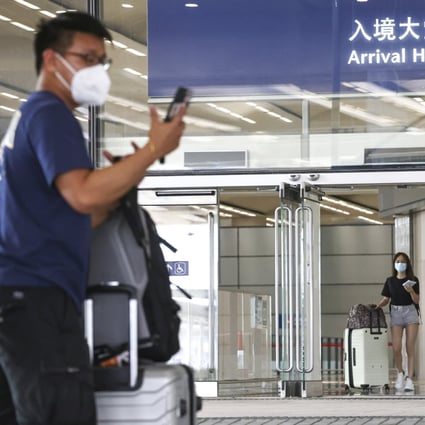Travelers from China arrive at the Hong Kong-Zhuhai-Macao Bridge. Covid exemptions to unvaccinated visitors have raised concerns over Hong Kong’s defence mechanism. Photo:  K. Y. Cheng