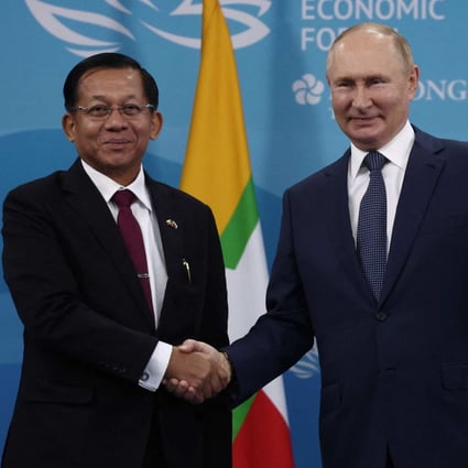 Myanmar's arms trade, defence drills and energy deals with Russia show  steady pace of ties | South China Morning Post