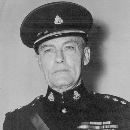 During the Japanese invasion of Hong Kong in 1941, Major Evan George Stewart (pictured here as a colonel in 1958) fought with the Hong Kong Vol­unteer Defence Corps. Photo: St. Paul’s College