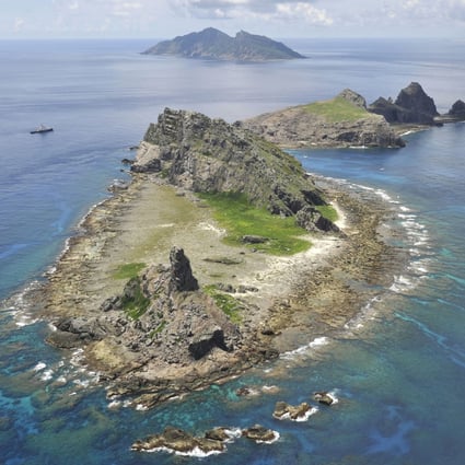 The uninhabited Diaoyu Islands in the East China Sea. Photo: Kyodo