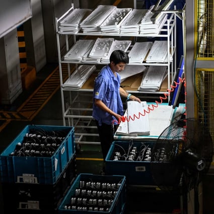 More than 200 manufacturers in China’s Greater Bay Area took part in an annual survey by Standard Chartered. Photo: AFP