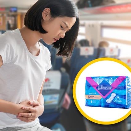 A woman’s complaint on social media about China’s state-owned railways not selling tampons has ignited a public debate on women’s rights. Photo: SCMP Composite