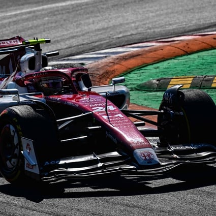 Chinese driver Zhou Guanyu could get a chance to drive on a home track next season after China was listed on the new Formula One calendar. Photo: AFP